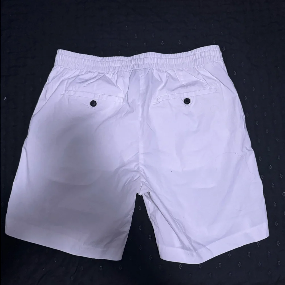 H&M White Drawstring Shorts - Picture 2 of 3